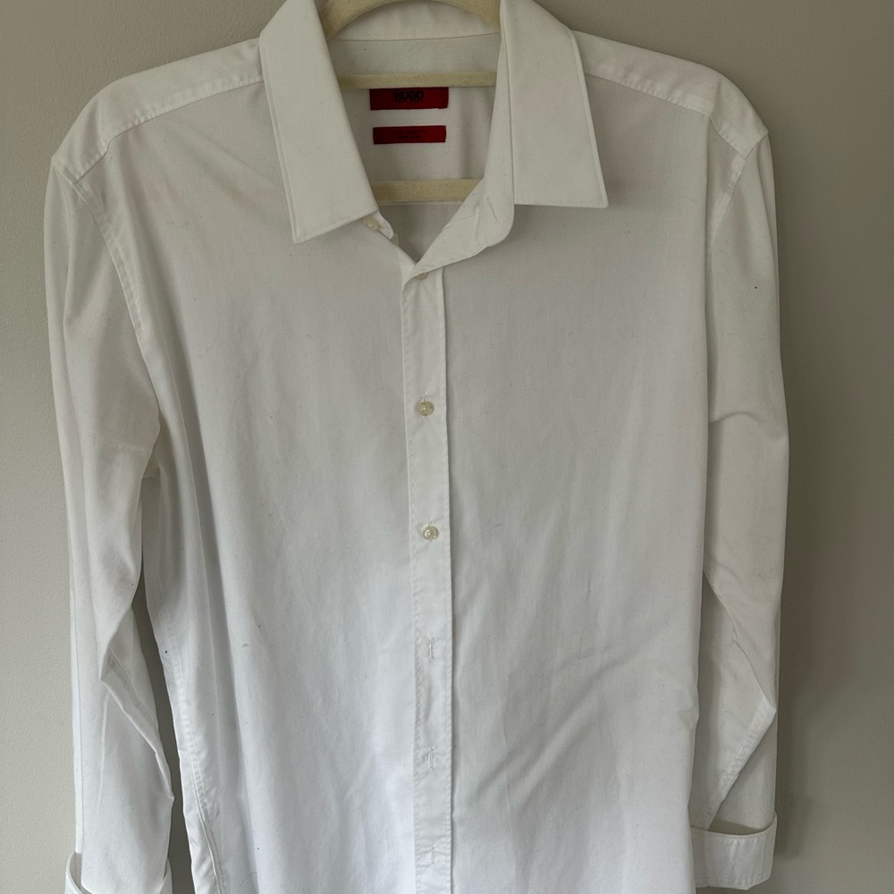 Men's White Dress Shirt